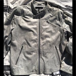 NWT Kenneth Cole slate jacket, classic design.